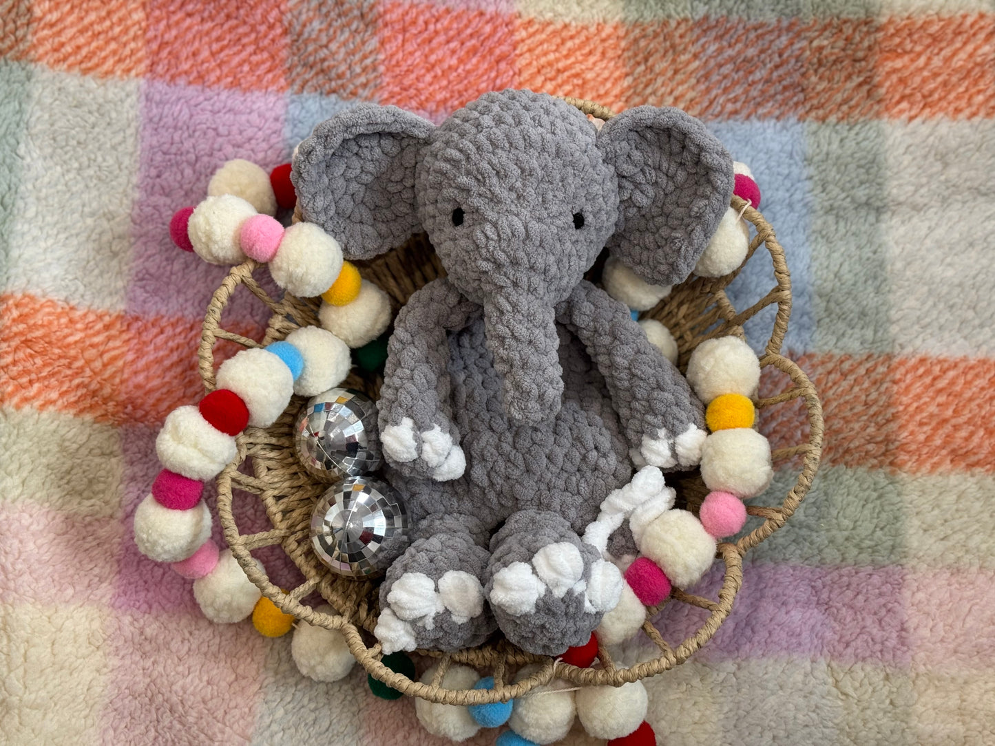 MADE TO ORDER Medium Elephant Snuggler